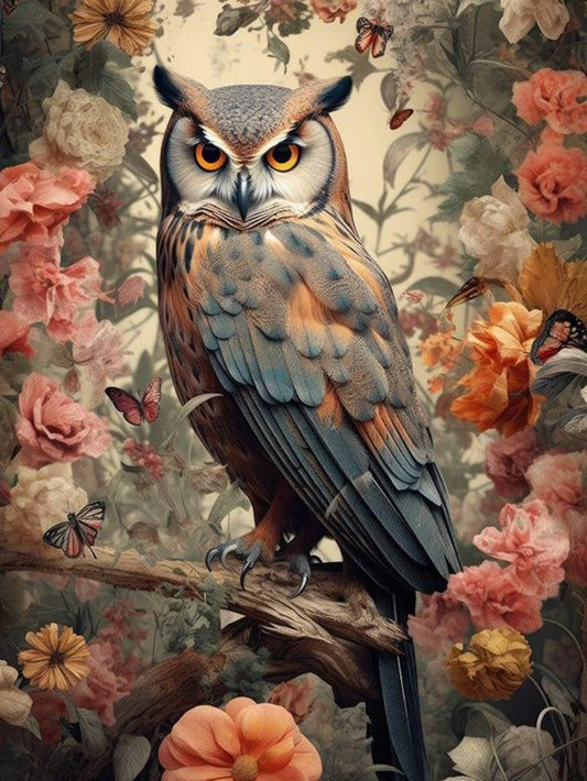 Owl | Diamond Painting