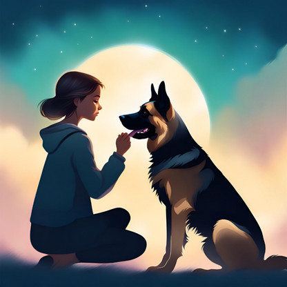 Dog German Shepherd | Diamond Painting