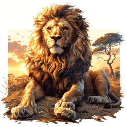 Lion | Diamond Painting