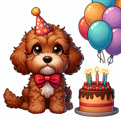 Dog Cockapoo | Diamond Painting