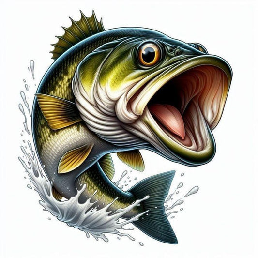 Bass Fish | Diamond Painting