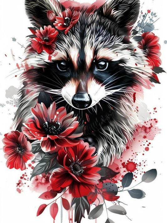Raccoon | Diamond Painting