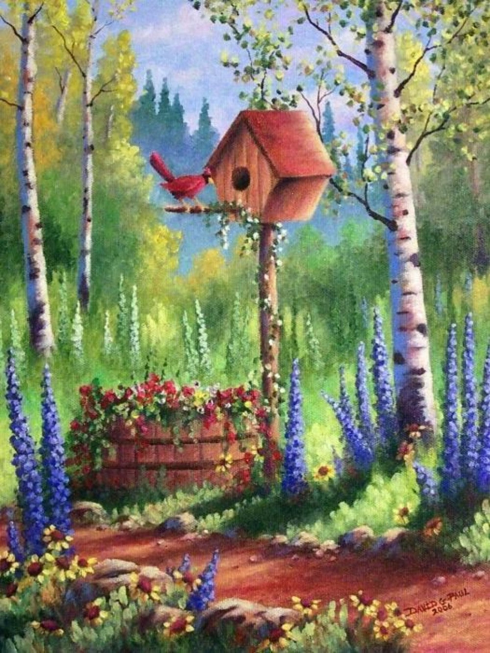 Bird House | Diamond Painting