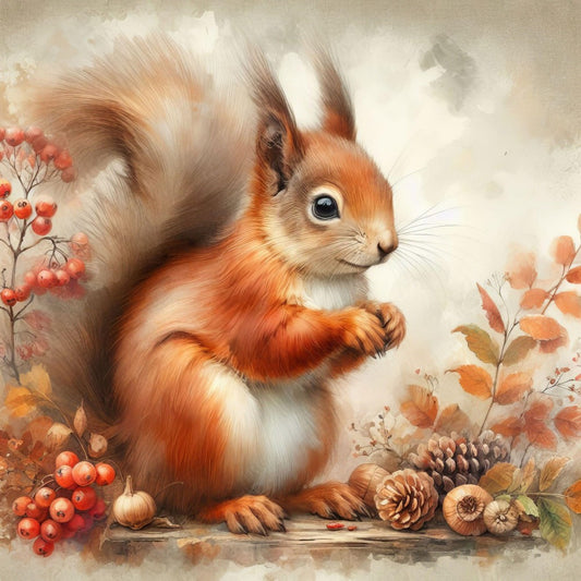 Squirrel | Diamond Painting