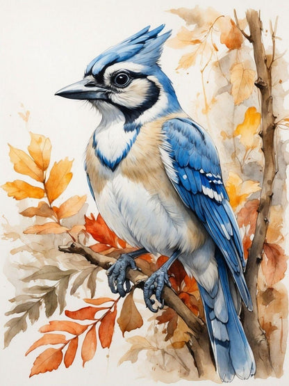 Blue Jay | Diamond Painting