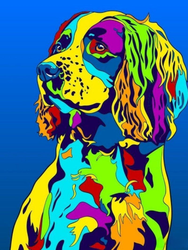 English Springer Spaniel Dog | Diamond Painting