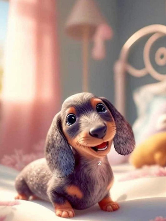 Dachshund Dog | Diamond Painting