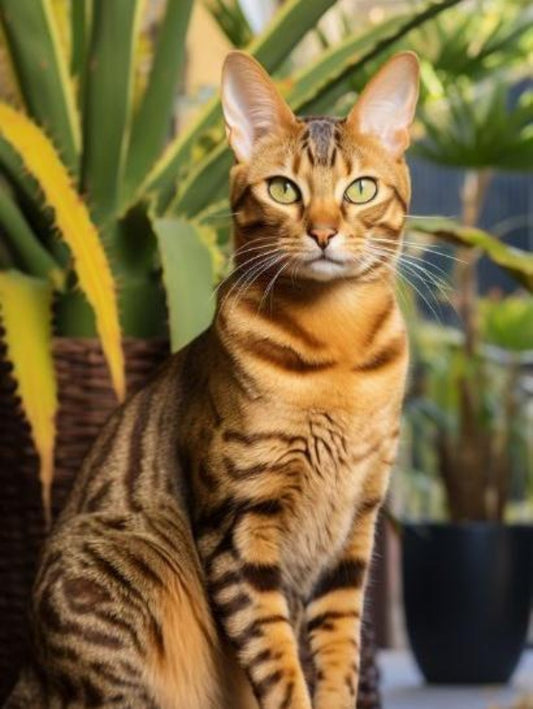 Abyssinian Cat | Diamond Painting