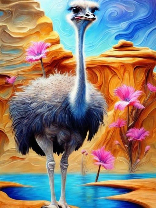 Ostrich | Diamond Painting