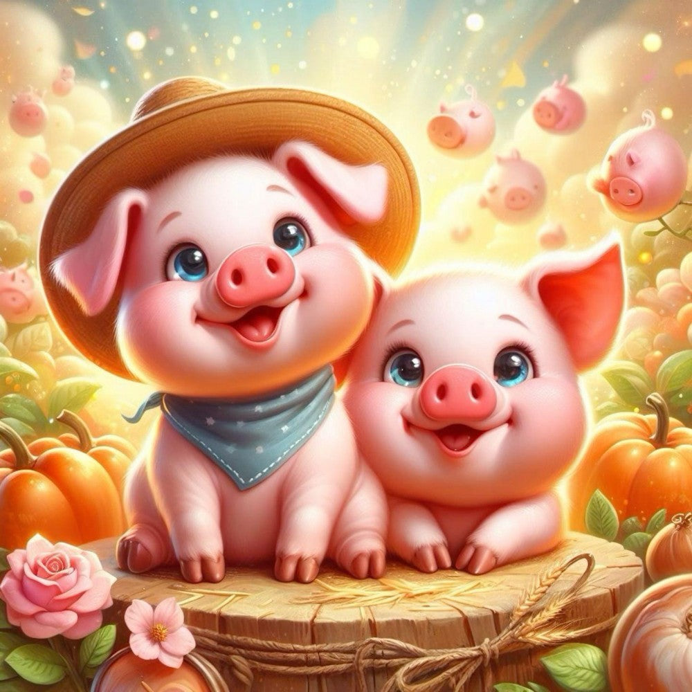 Pig | Diamond Painting