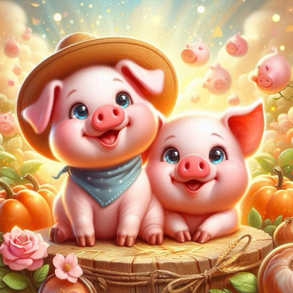 Pig | Diamond Painting