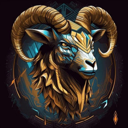 Goat | Diamond Painting