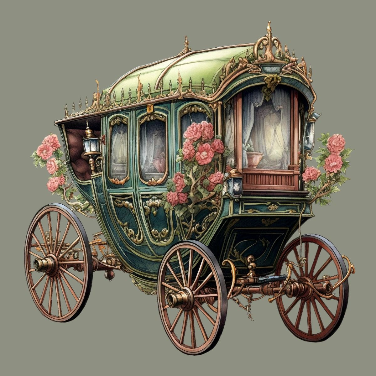 Carriage | Diamond Painting