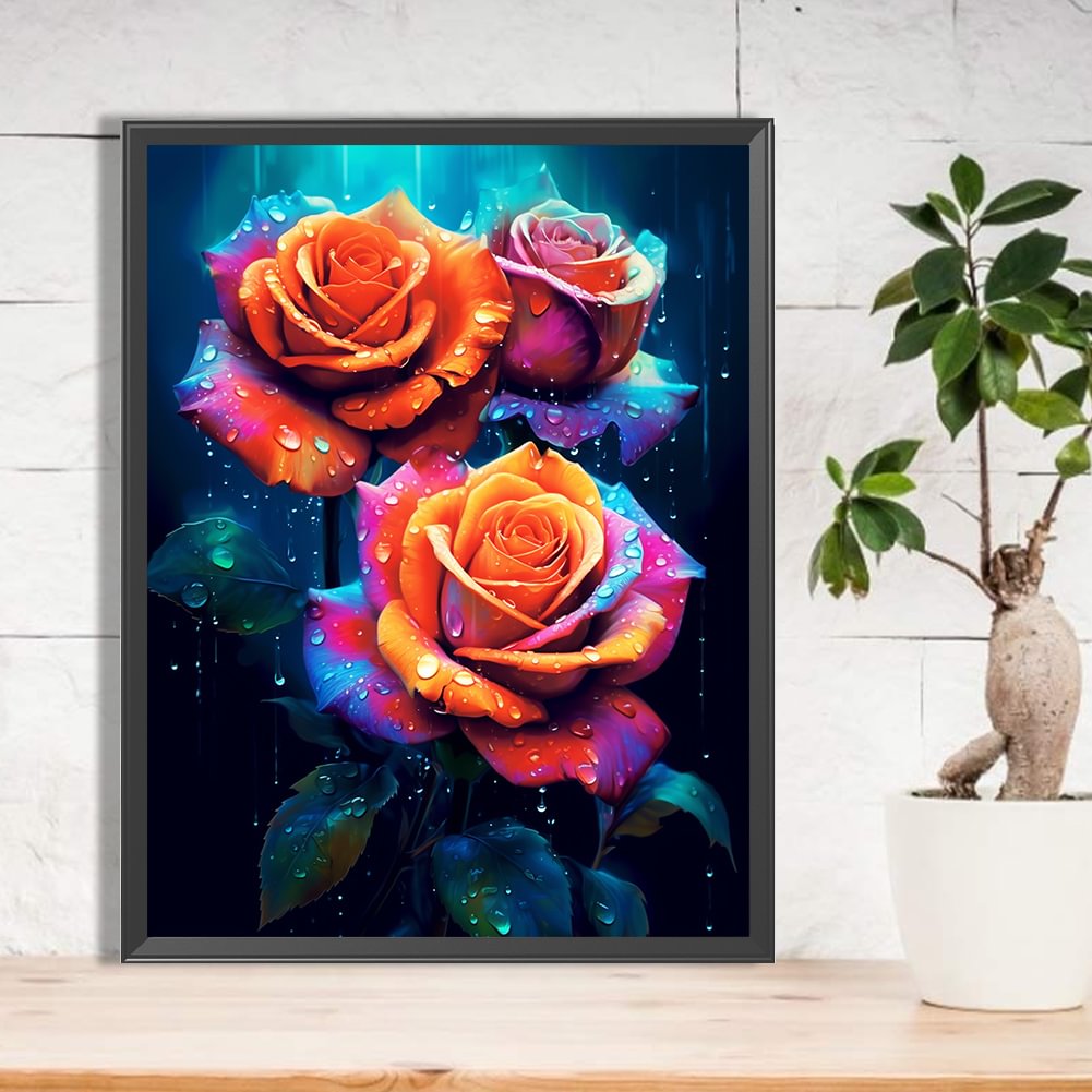 Colorful Flower | Diamond Painting