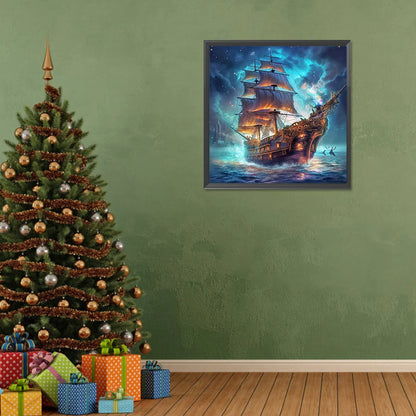 Ship At Sea | Diamond Painting