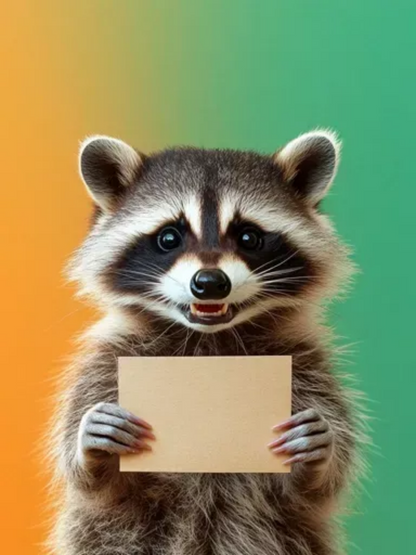 Raccoon | Diamond Painting