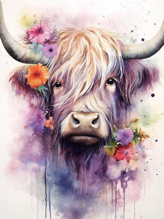 Highland Cow | Diamond Painting