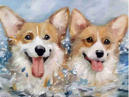 Corgi Dog | Diamond Painting