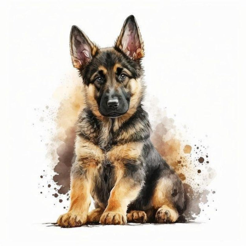 Dog German Shepherd | Diamond Painting