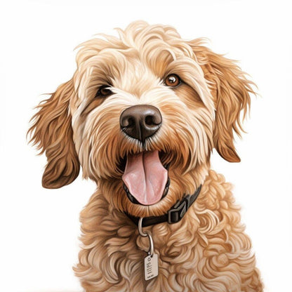 Goldendoodle Dog | Diamond Painting