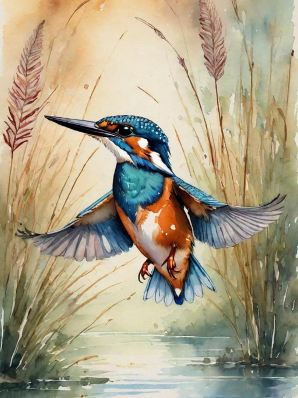 Kingfisher | Diamond Painting