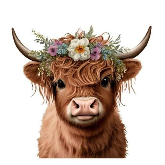 Highland Cow | Diamond Painting