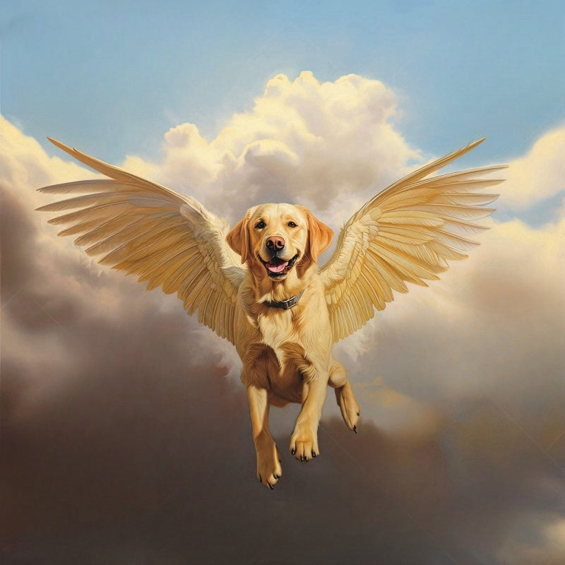 Yellow Labrador Dog | Diamond Painting