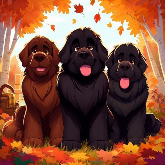 Newfoundland Dog | Diamond Painting