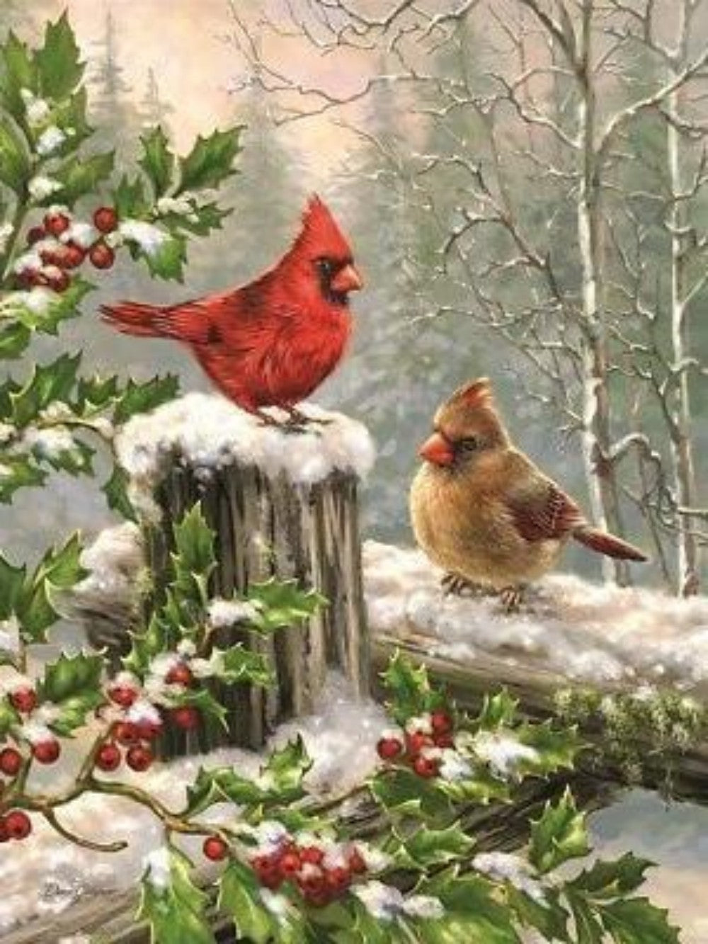 Cardinal | Diamond Painting