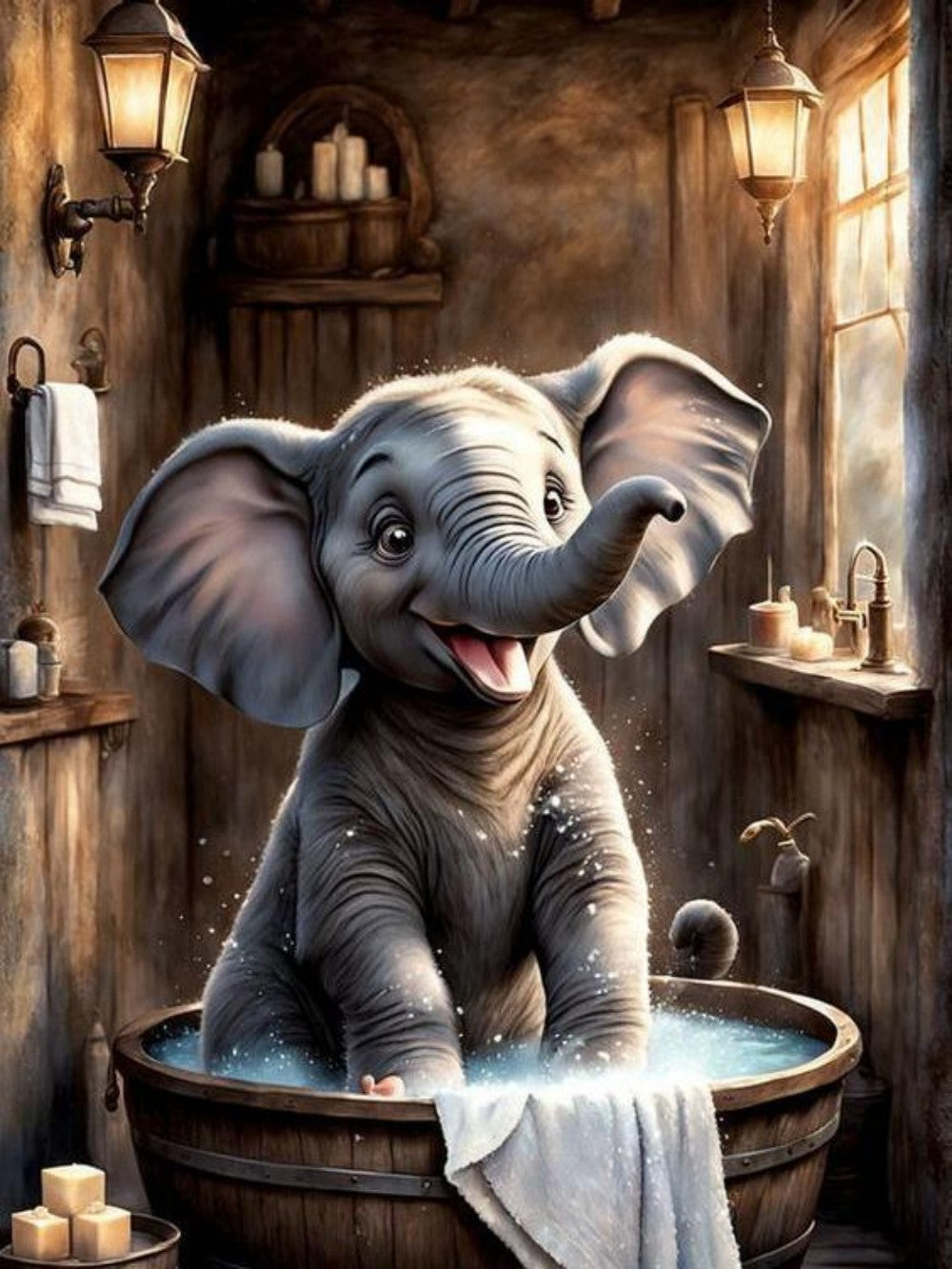 Elephant | Diamond Painting