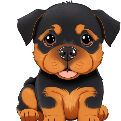 Rottweiler Dog | Diamond Painting