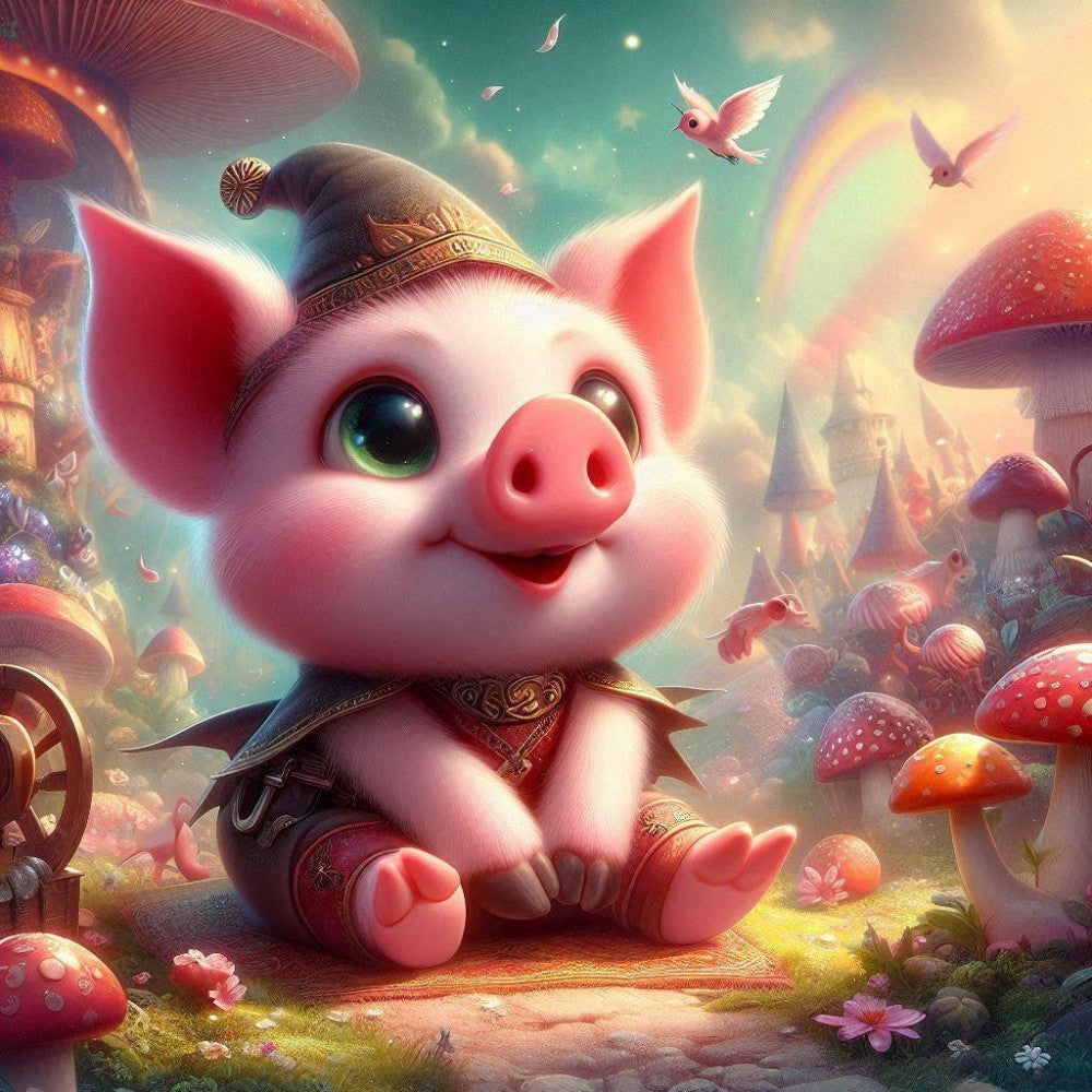 Pig | Diamond Painting