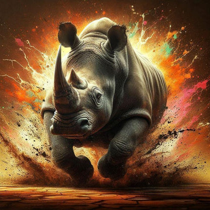 Rhino | Diamond Painting
