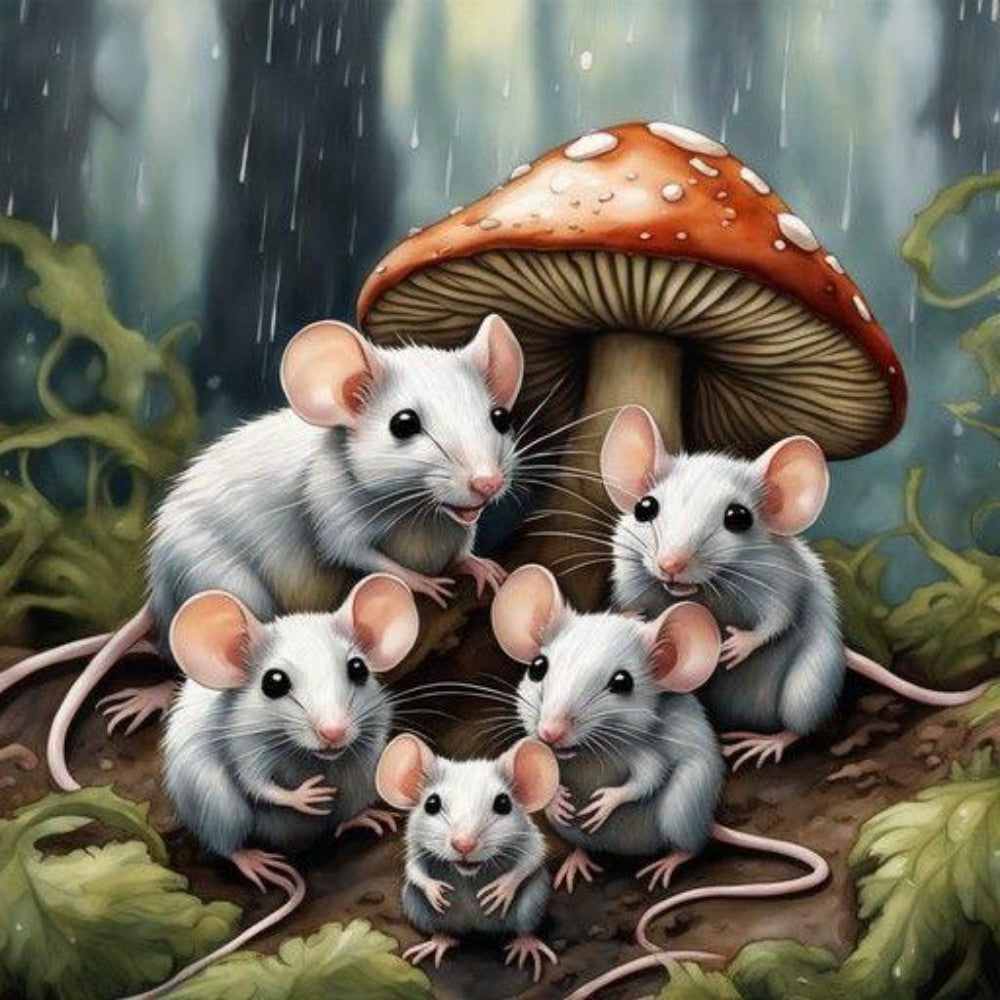 Mouse Rat | Diamond Painting
