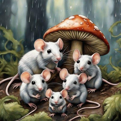 Mouse Rat | Diamond Painting
