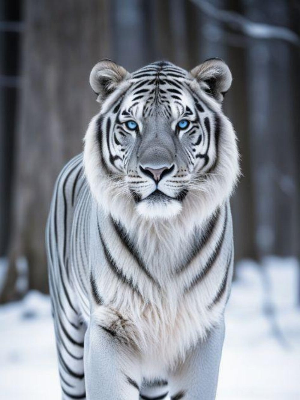 White Tiger | Diamond Painting