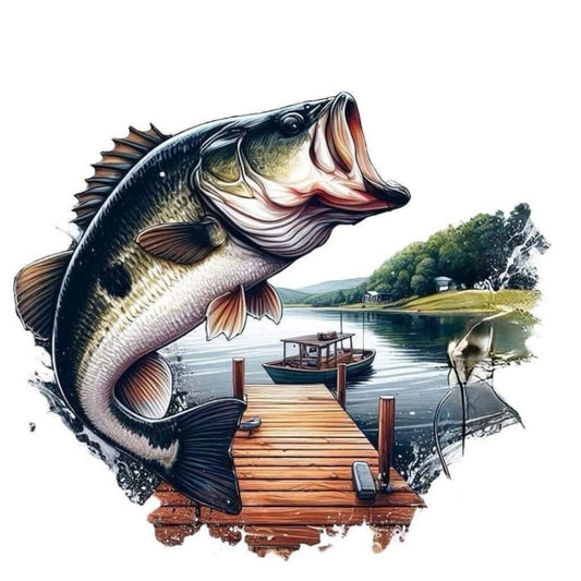 Bass Fish | Diamond Painting