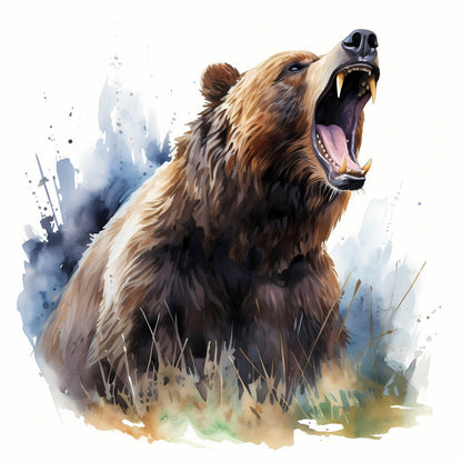 Brown Bear | Diamond Painting