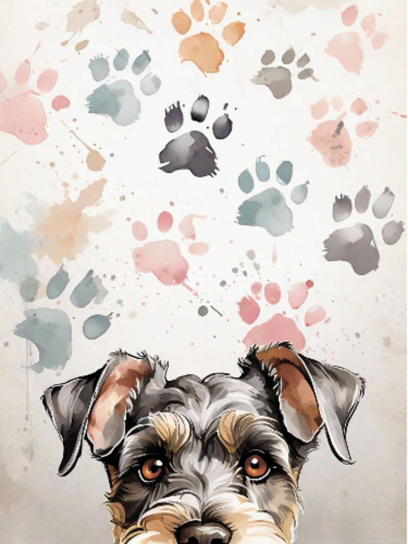 Dog Schnauzer | Diamond Painting