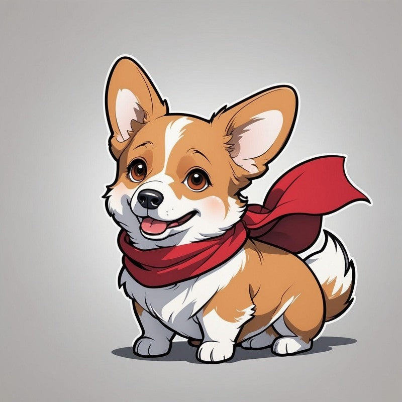 Corgi Dog | Diamond Painting