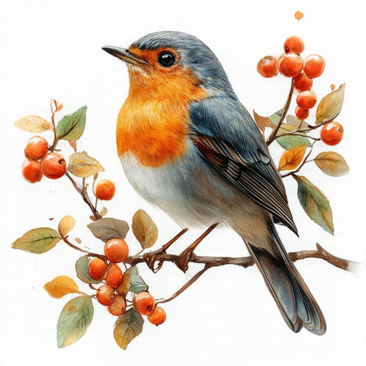 Robin Bird | Diamond Painting