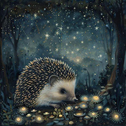 Hedgehog | Diamond Painting