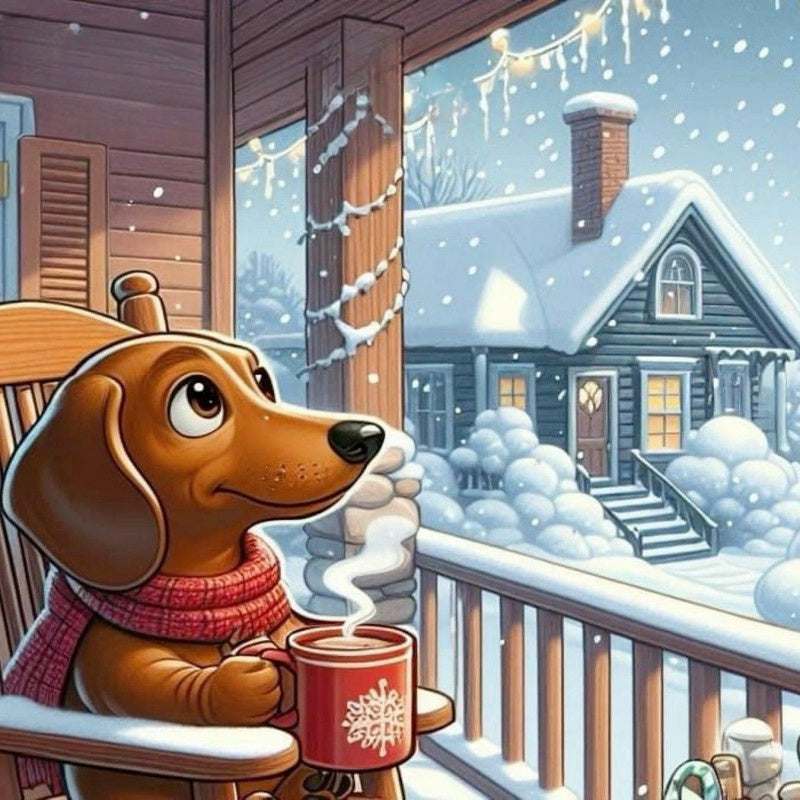 Dachshund Dog | Diamond Painting