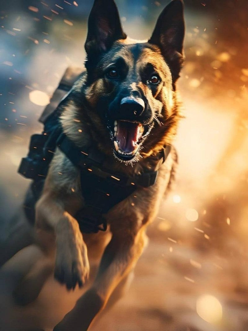 Dog German Shepherd | Diamond Painting