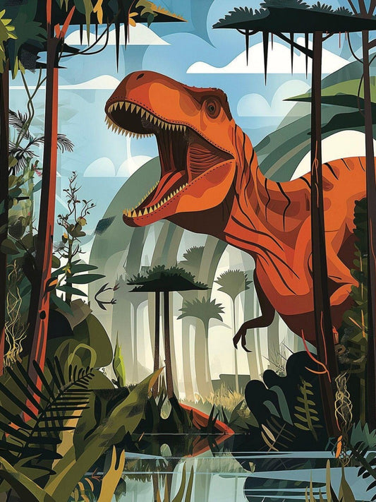 Dinosaur | Diamond Painting