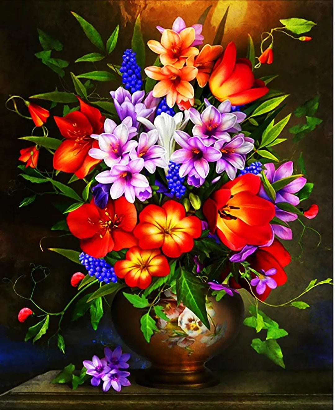 Beautiful Flower | Diamond Painting