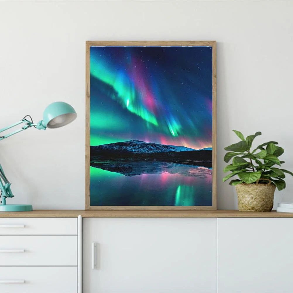 Aurora Landscape | Diamond Painting