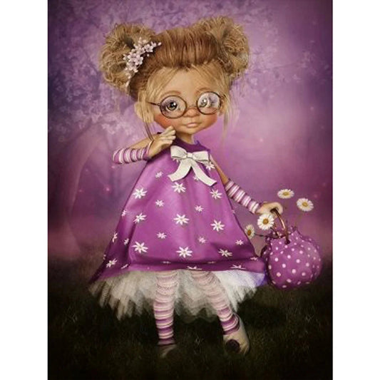 Beautiful Girl | Cross Stitch Embroidery