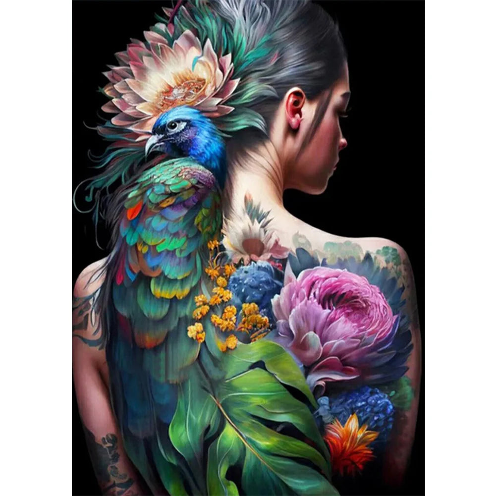 Flower Bird | Diamond Painting