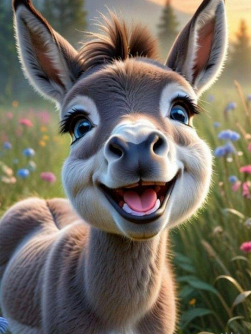 Donkey | Diamond Painting